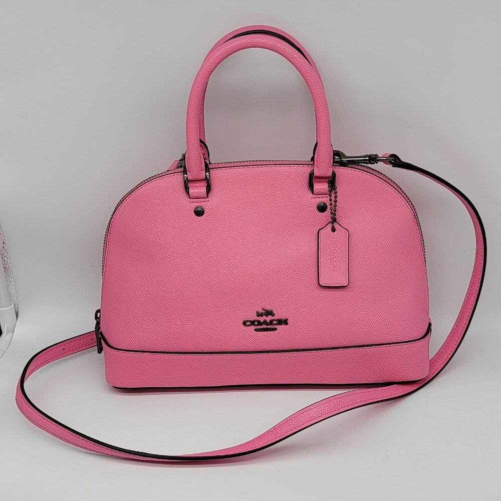 Coach Mini Sierra Satchel F28718 Neon Pink
